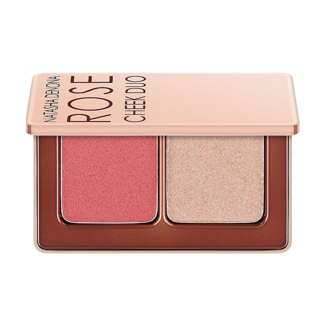 Рум'яна та хайлайтер для обличчя Natasha Denona Rose Cheek Duo Cream Blush &amp; Highlighter, 4 г